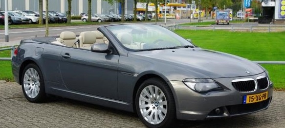 Left hand drive BMW 6 SERIES 630I CABRIOLET 